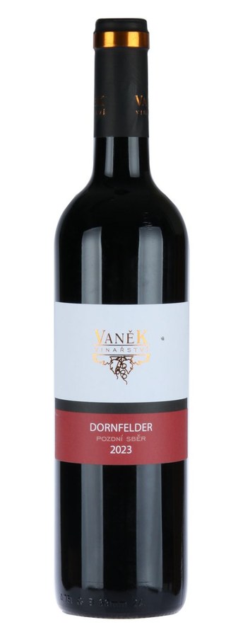 Dornfelder, Víno Vaněk